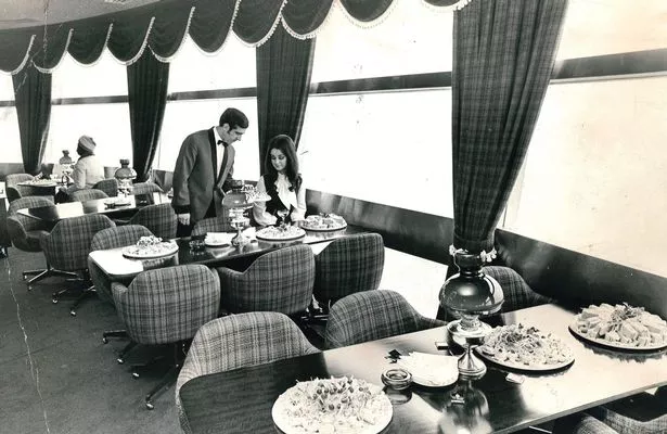 In its early days, the St John's Beacon (later the Radio City Tower) was home to a revolving restaurant, seen here in 1971