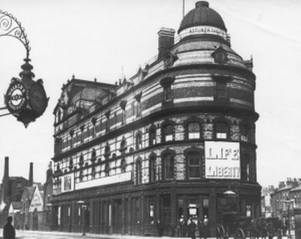 The lost Rotunda theatre on Scotland Road, Liverpool, which was destroyed in the Blitz in 1940