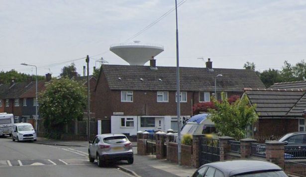 The 'Ford Mushroom' off Torrington Drive, Halewood