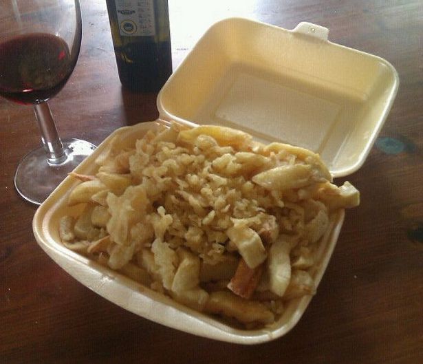 Chips with scraps