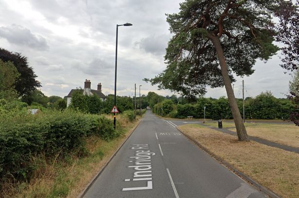 Google Maps street view of the junction of Lindridge Road and Springfield Road in Sutton Coldfield 