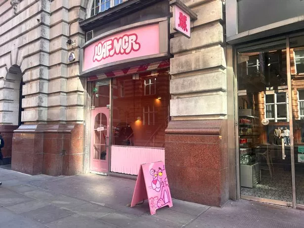 The bakery and cafe on Oxford Road in Manchester