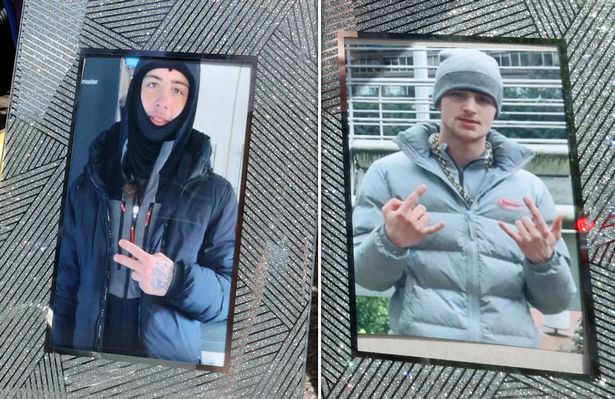 Kailem Robinson, left, and Kaine Darby, right
