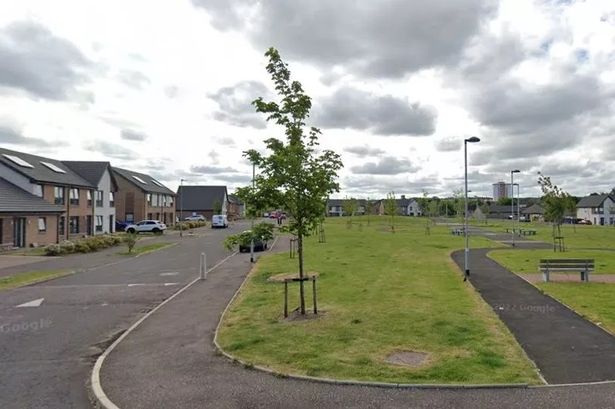 The incident happened on Newfield Square in Nitshill 