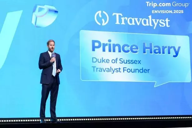 Prince Harry on a surprise trip to China