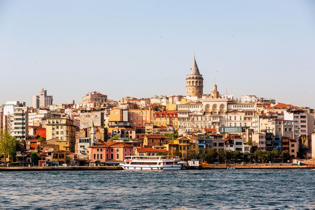 Turkey coastline