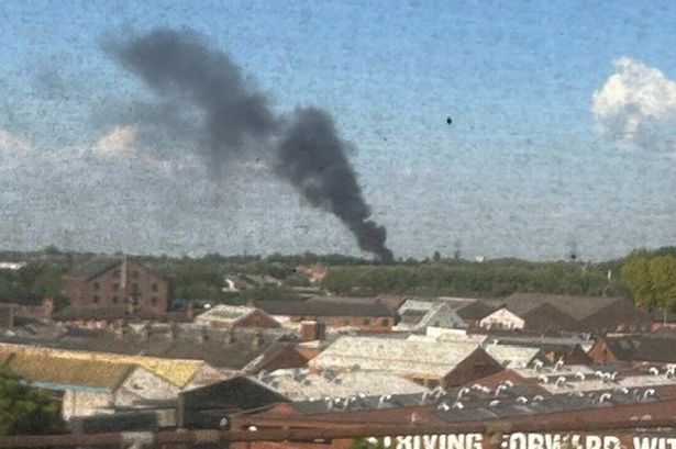 Around 20 firefighters are in attendance at a blaze at Clarel Avenue, Saltley