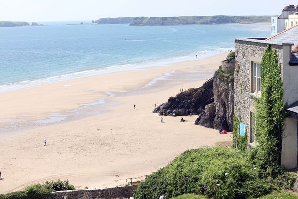 Tenby's famous South Beach 