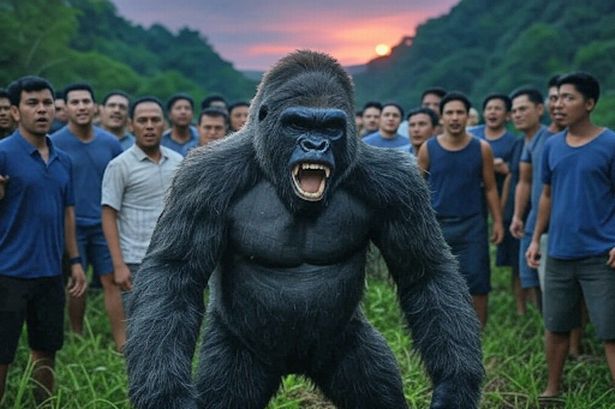 gorilla or 100 men