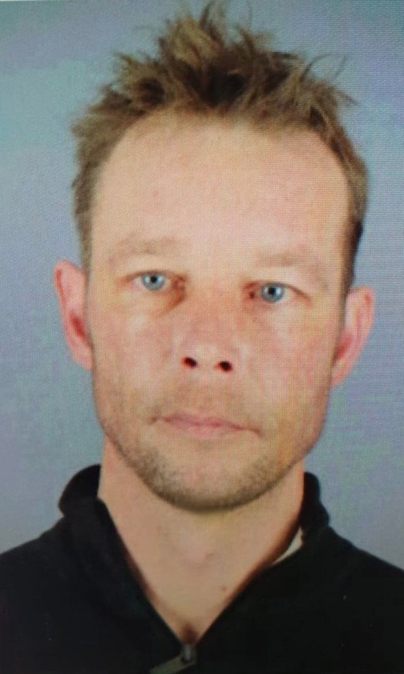Mugshot of Christian Brueckner, suspect in Madeleine McCann's disappearance.