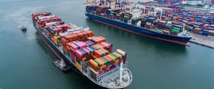 Shipping yard