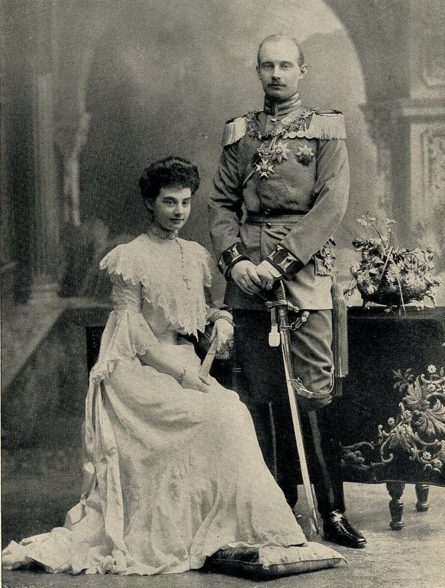 Grand Duke Friedrich Franz IV and Grand Duchess Alexandra of Mecklenburg-Schwerin (Wikimedia Commons)