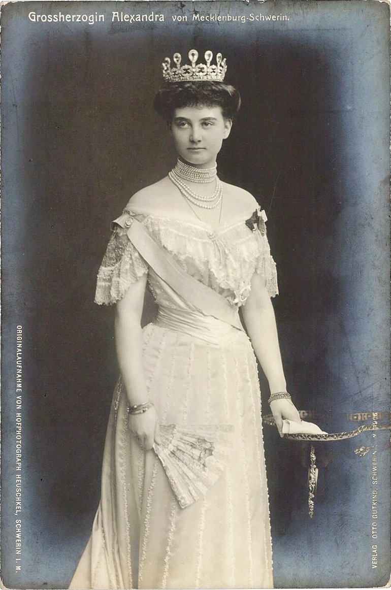 Grand Duchess Alexandra of Mecklenburg-Schwerin (Wikimedia Commons)