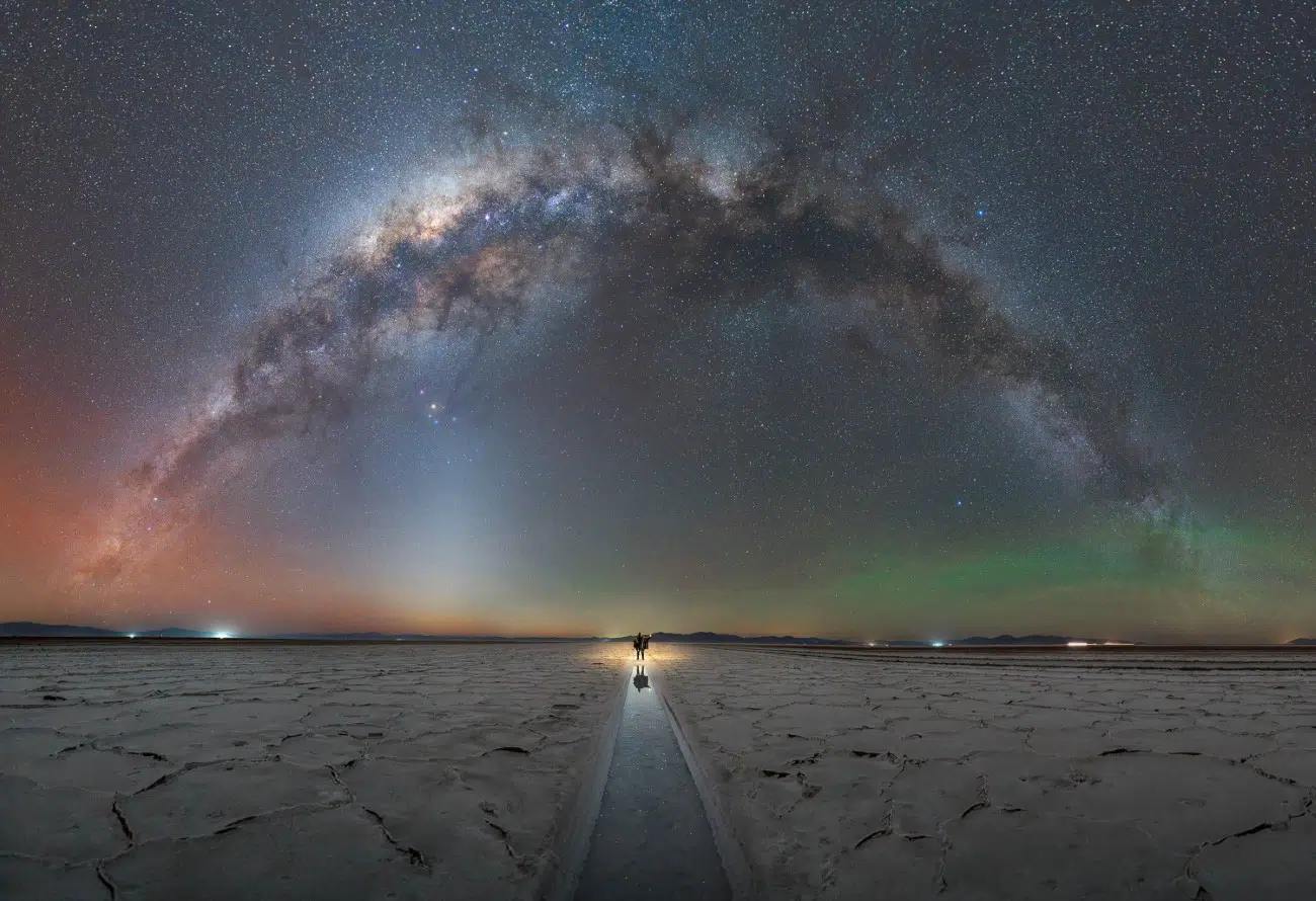 Milky Way in Salinas Grandes