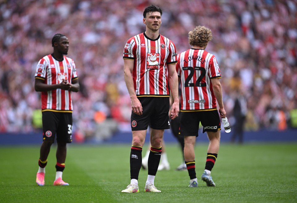 He couldn't help but revel in the Blades' play-off heartbreak