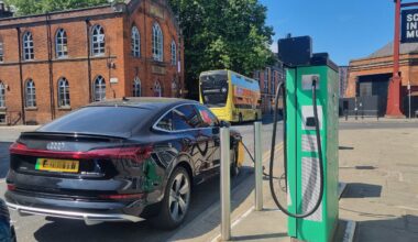 Greater Manchester has less than half the number of EV chargers per person than the England average
