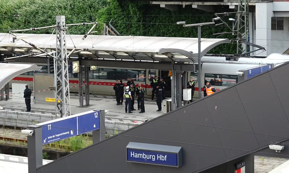 At least 12 people stabbed at Hamburg, Germany train station