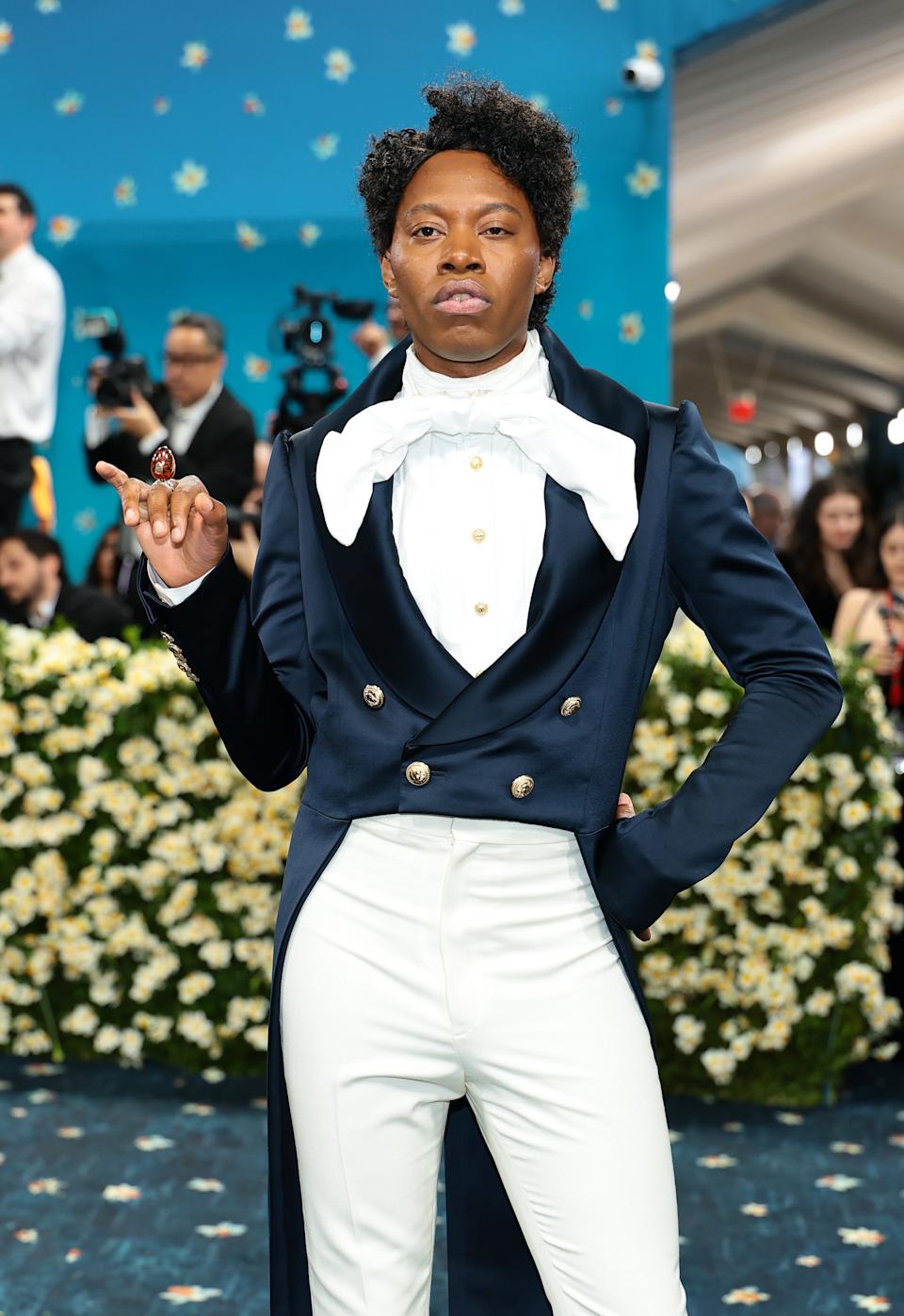 Jeremy O. Harris attends the 2025 Met Gala at the Metropolitan Museum of Art in New York City on May 5, 2025.