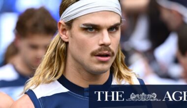Geelong AFL star’s battle with panic attacks led him to seek help