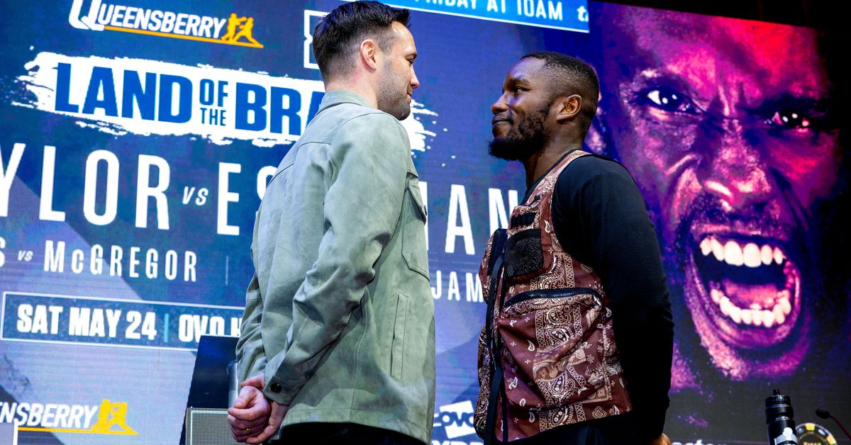 How to watch Taylor vs Essuman and more: Boxing schedule for May 22-24