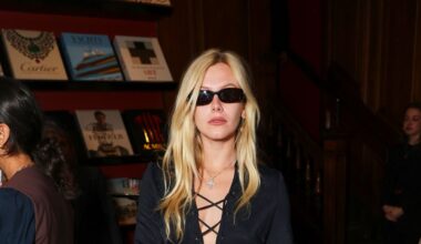 Maison Society! Lady Lola Bute and Jazzy de Lisser are a sister act of chic at Gucci’s silken soirée at Assouline’s Mayfair flagship