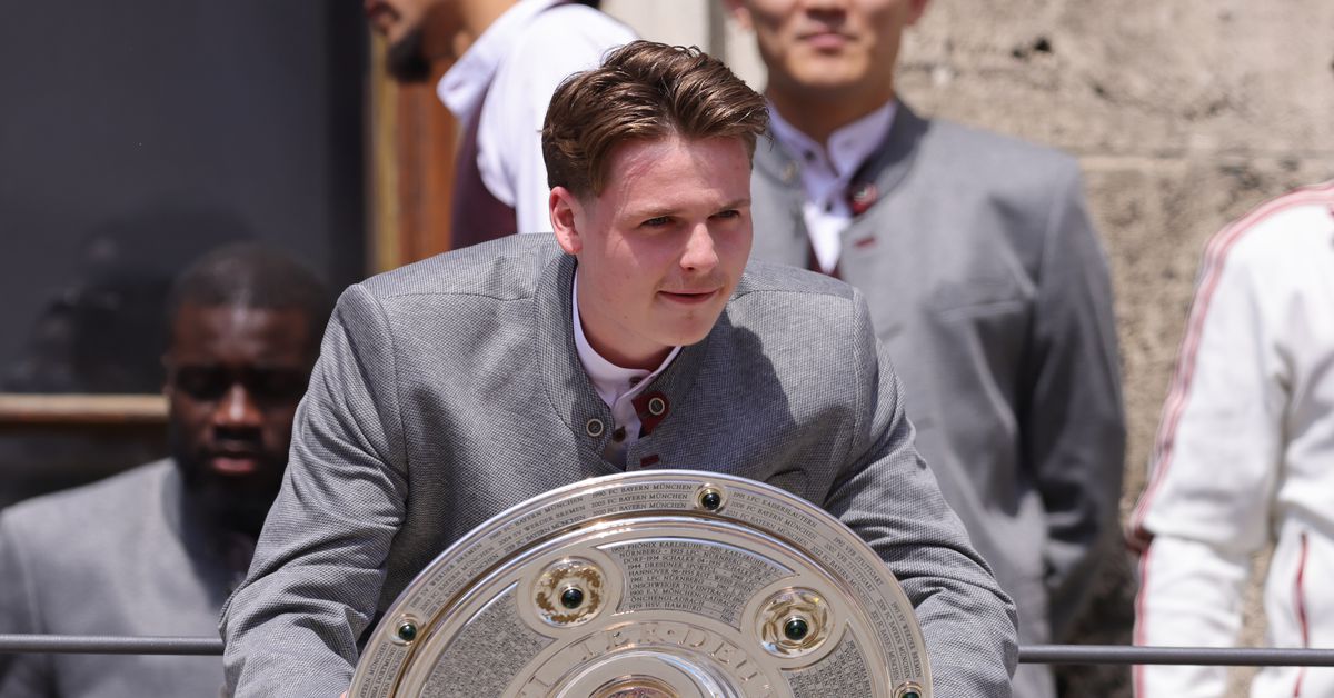 Bayern Munich’s Jonas Urbig gets historic Germany double