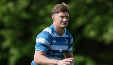Jordie Barrett expected to start on bench for Leinster’s game against Northampton – The Irish Times