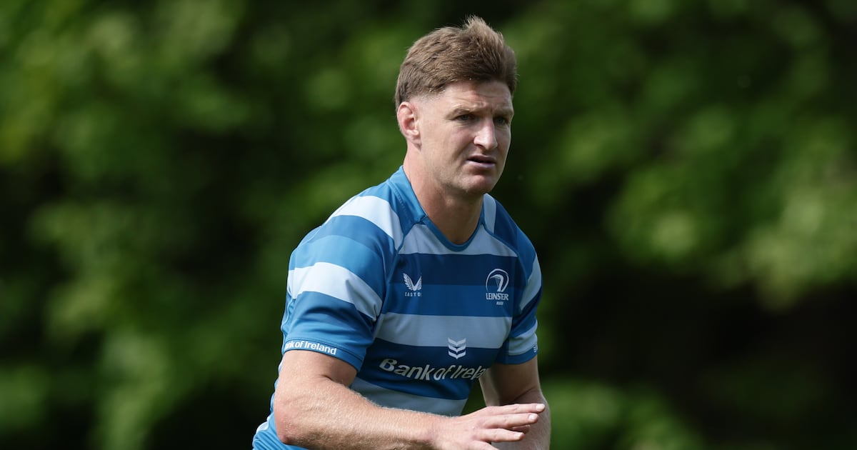 Jordie Barrett expected to start on bench for Leinster’s game against Northampton – The Irish Times