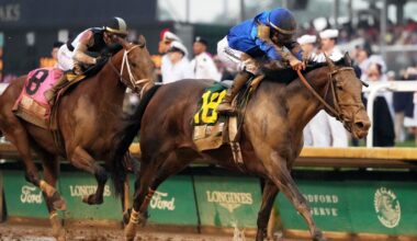 Kentucky Derby winner Sovereignty to miss Preakness Stakes, thwarting potential Triple Crown bid