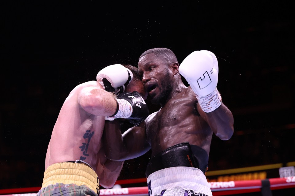 Essuman came on strong after Taylor's positive and sharp start