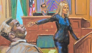 five videos of Sean Combs in hotel shown in court