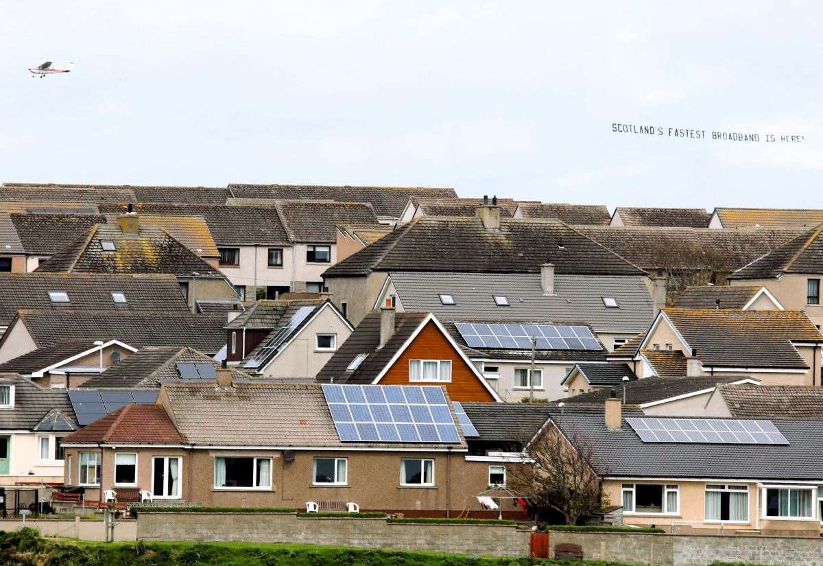 Wickers have their eyes on the skies as Highland Broadband highlights internet connectivity