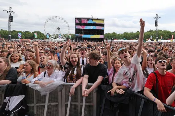 Sefton Park was turned into a sea of colour