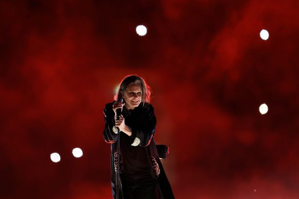 Ozzy Osbourne of Black Sabbath, pictured performing at the Birmingham 2022 Commonwealth Games Closing Ceremony at Alexander Stadium on August 8, 2022