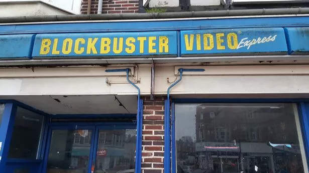 Blockbuster store