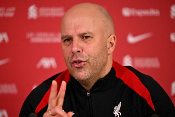 Liverpool head coach Arne Slot will hold as press conference this morning
