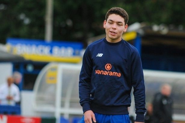 Former Warrington Town player Vini Desouza