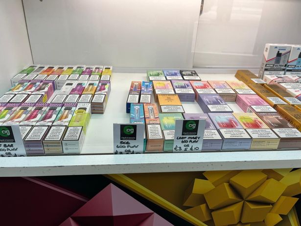 Vapes are being sold at cheap prices in a bid to shift stock