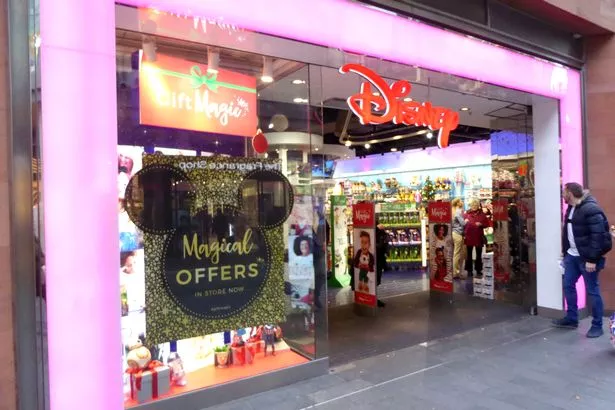 Disney store in Liverpool ONE