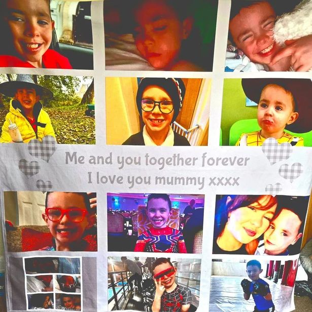 "Me and you together forever. I love you mummy xxxx"