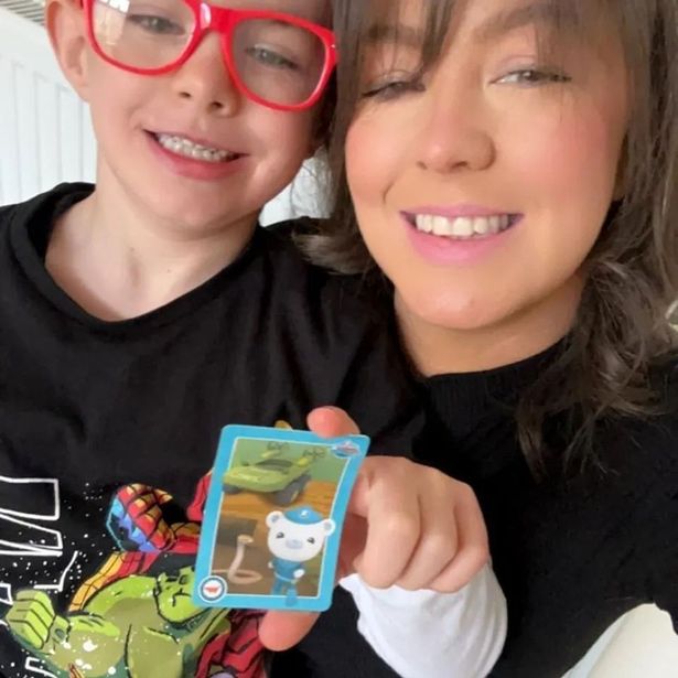 Charlene 'Charlie' Ainsworth, 37, and her seven-year-old son Elijah