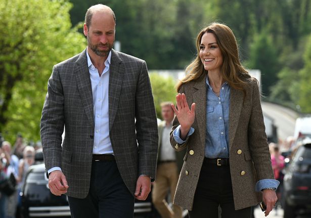 The Prince and Princess of Wales