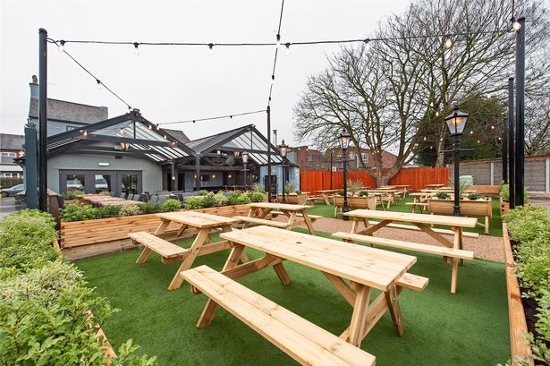 The pub's outdoor space will also feature a big revamp
