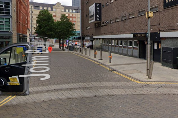 A general view of John Bright Street