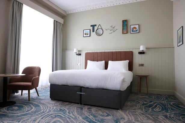 One of the newly refurbished rooms at the Imperial Hotel 