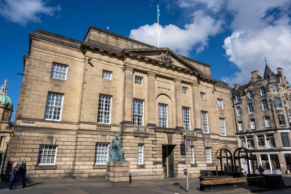 High Court of Justiciary in Edinburgh, Scotland.