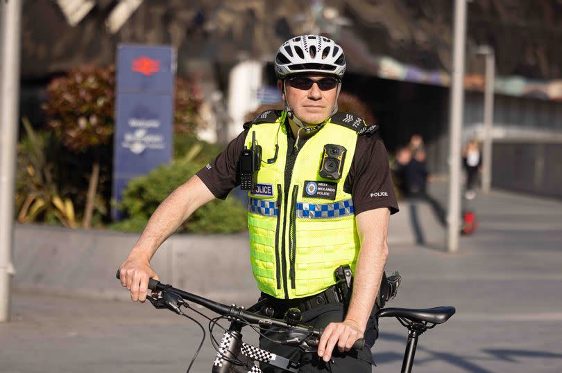 West Midlands Police Operation Fearless begins around Birmingham city centre. Pictured: Sgt Richard Fryer outside New Street Station -Credit:Birmingham Live