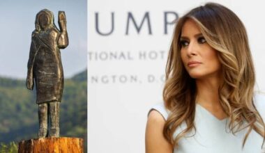 Melania Trump's bronze statue 'mysteriously' vanishes in Slovenian hometown