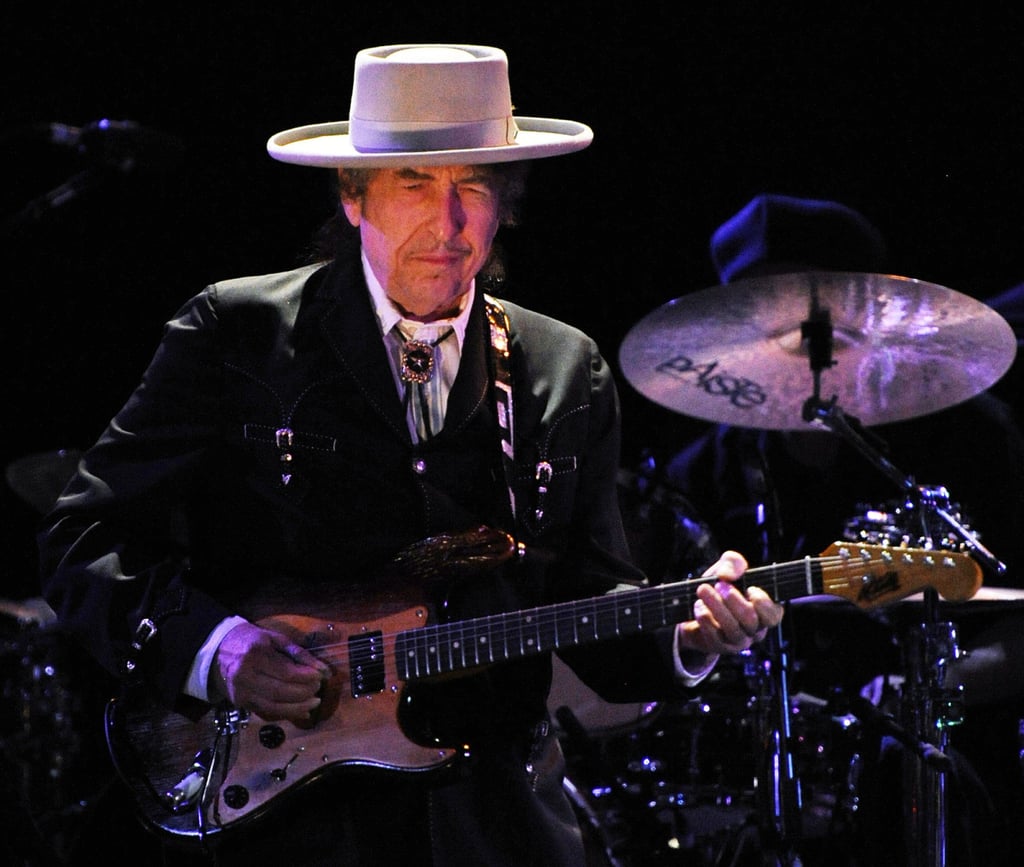 Bob Dylan performing at the Bluesfest Byron Bay 2011 in Australia. The 83-year-old will bring 97 of his original artworks to London’s Halcyon Gallery. Photo: TNS