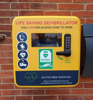 Councillors agreed to purchase a training defibrillator for St John’s Ambulance Cymru Rhayader